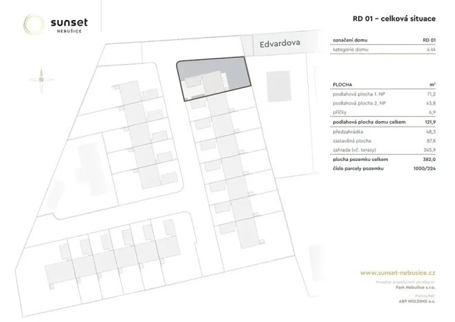 Pronájem rodinného domu, Praha - Nebušice, Noseckých, 120 m2