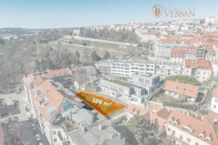 Prodej komerčního pozemku, Praha - Vršovice, Smolenská, 388 m2