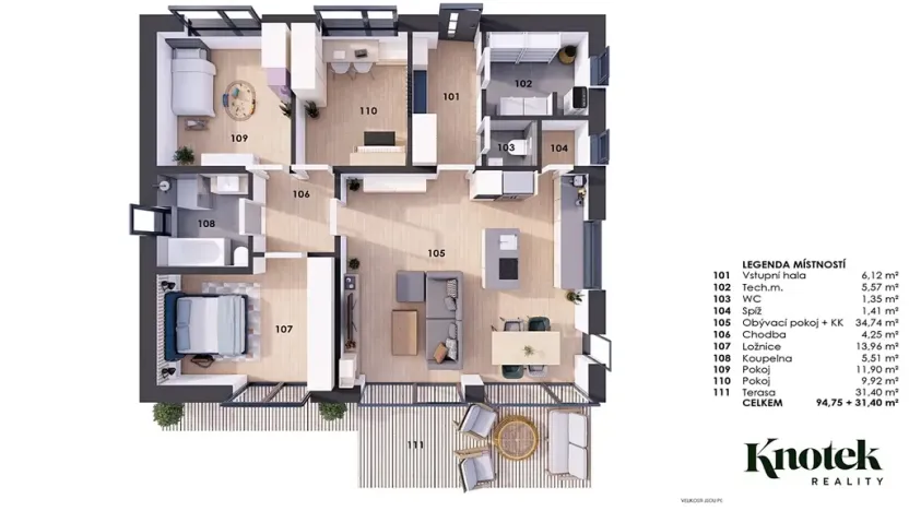 Prodej rodinného domu, Lipůvka, 95 m2