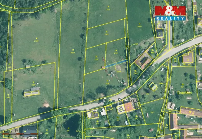 Prodej pozemku pro bydlení, Drachkov, 949 m2