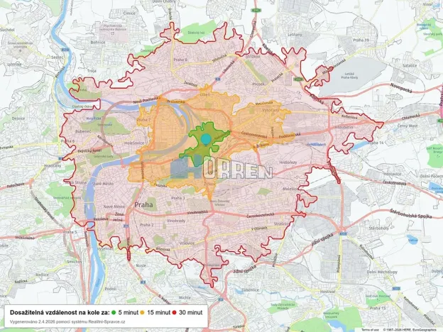 Pronájem bytu 2+1, Praha - Libeň, Sokolovská, 74 m2