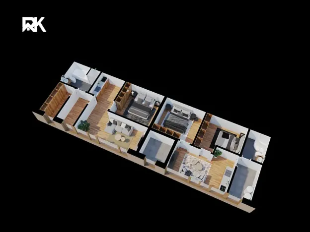 Prodej bytu 2+kk, Votice, 67 m2