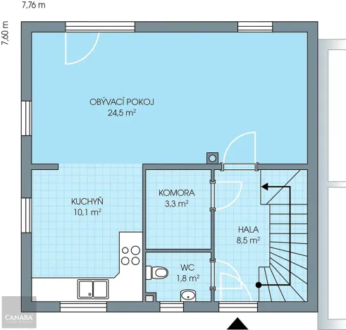 Prodej rodinného domu, Nehvizdy, 108 m2