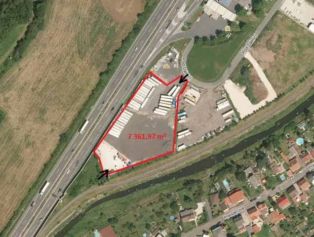 Pronájem pozemku, Králův Dvůr, Pod Dálnicí, 7362 m2