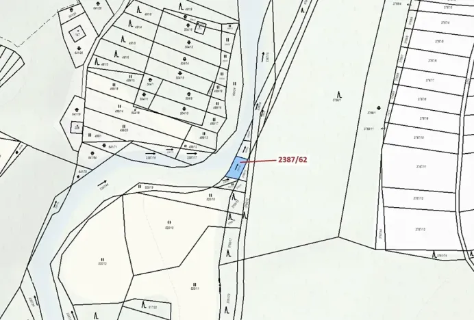 Dražba pozemku, Ivančice, 88 m2