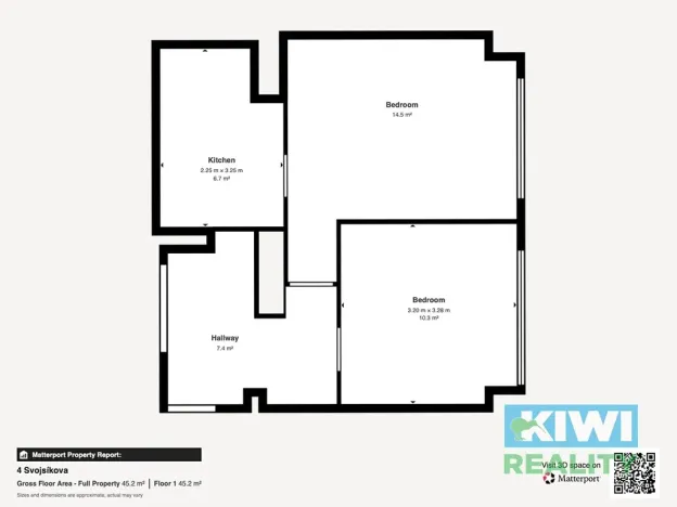 Prodej bytu 2+1, Ostrava, Svojsíkova, 44 m2