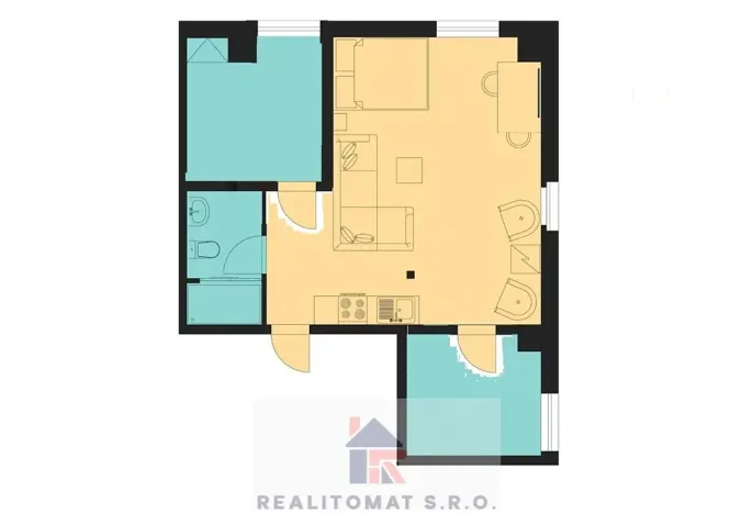 Prodej bytu 3+kk, Praha - Jinonice, Peroutkova, 55 m2