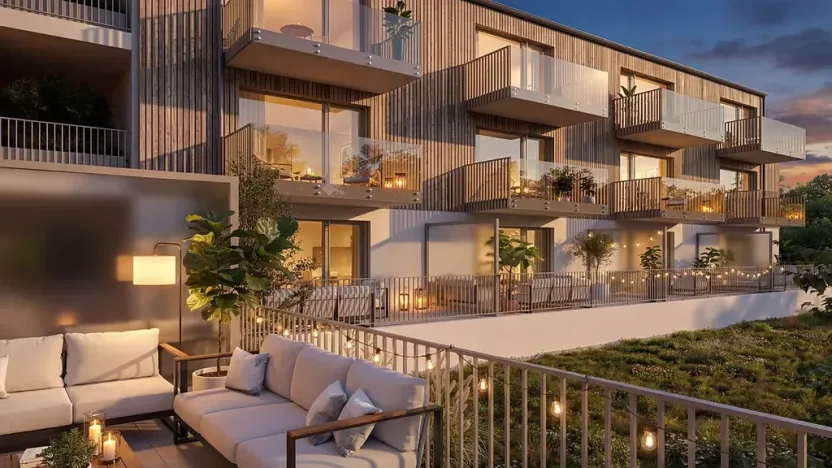 Prodej bytu 2+kk, Tuchoměřice, 56 m2