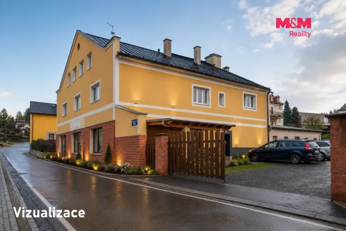 Prodej činžovního domu, Bečov nad Teplou, Nádražní, 219 m2