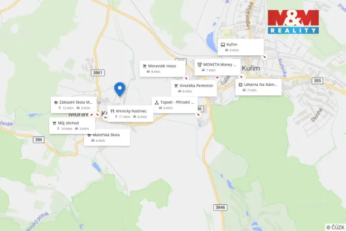 Prodej bytu 3+kk, Moravské Knínice, Na Hrázi, 76 m2