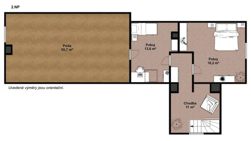 Prodej rodinného domu, Víska u Jevíčka, 174 m2