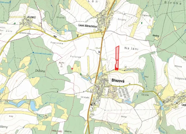 Prodej pole, Březová, 21952 m2