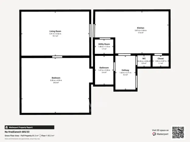 Prodej bytu 2+1, Cheb, Na Hradčanech, 82 m2