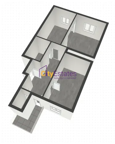 Prodej bytu 2+kk, Praha - Košíře, Cetyňská, 66 m2