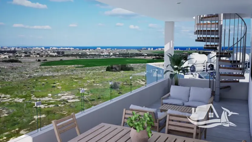 Prodej bytu 2+kk, Deryneia, Kypr, 50 m2