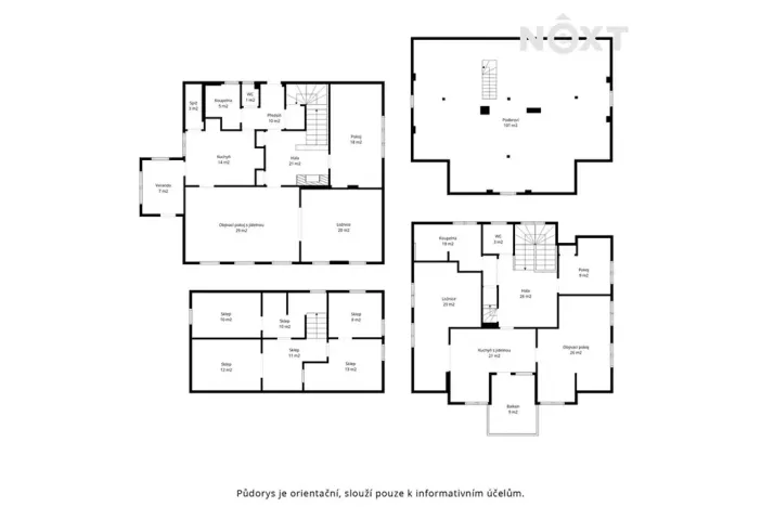 Prodej rodinného domu, Podbořany, Hlubanská, 261 m2