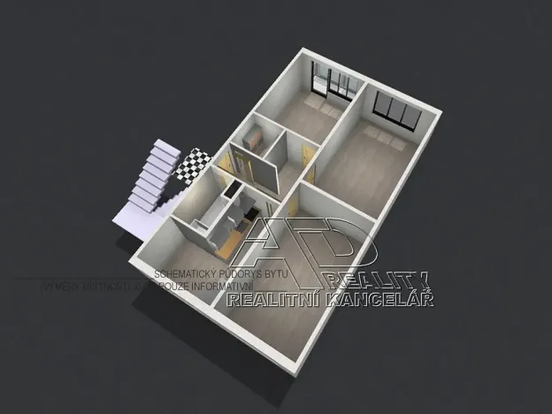 Prodej bytu 3+1, České Budějovice, Nádražní, 80 m2