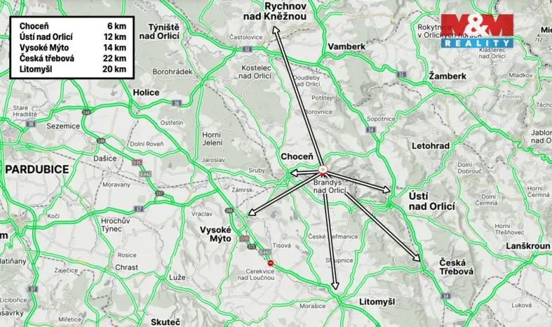Prodej bytu 3+1, Brandýs nad Orlicí, V Zahradách, 72 m2