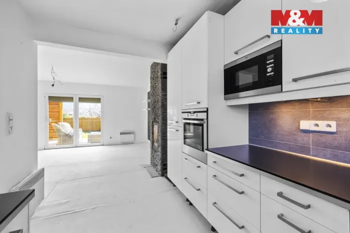 Prodej rodinného domu, Obříství - Dušníky, Hasičská, 80 m2