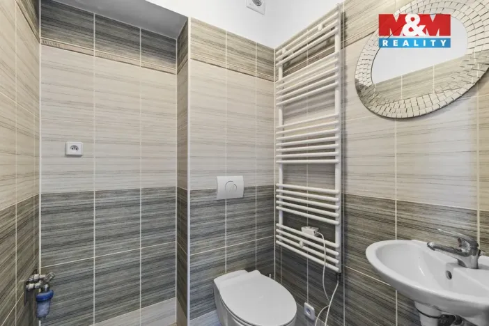 Prodej rodinného domu, Obříství - Dušníky, Hasičská, 80 m2