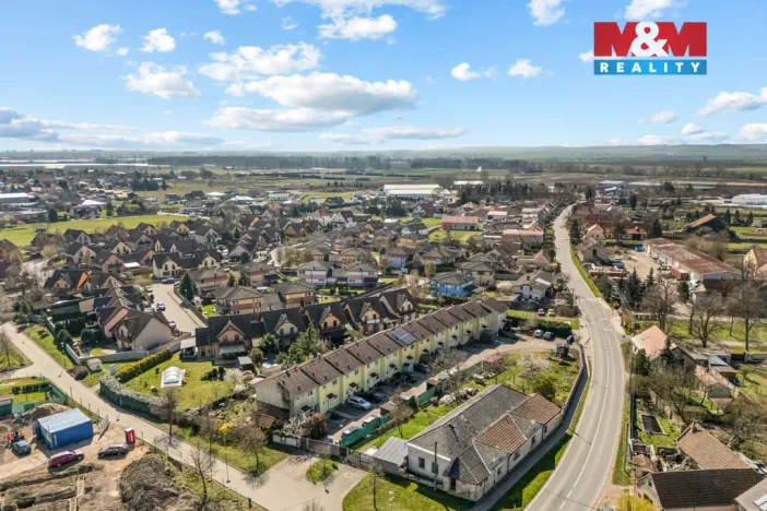 Prodej rodinného domu, Obříství - Dušníky, Hasičská, 80 m2