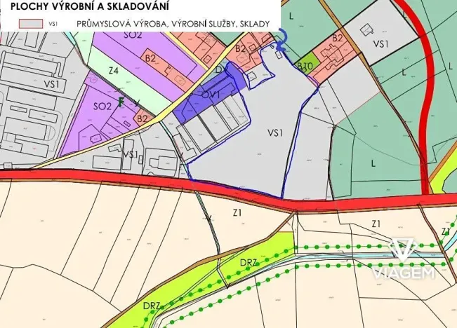 Prodej podílu zahrady, Kolín, 2672 m2