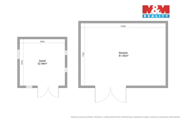 Prodej rodinného domu, Srbice - Těšovice, 83 m2
