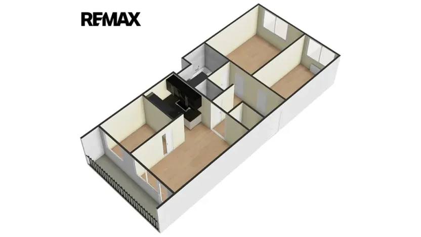 Prodej bytu 4+kk, Praha - Stodůlky, Amforová, 73 m2
