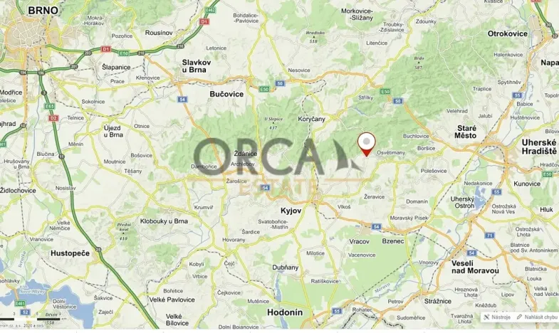 Prodej pole, Vřesovice, 953 m2