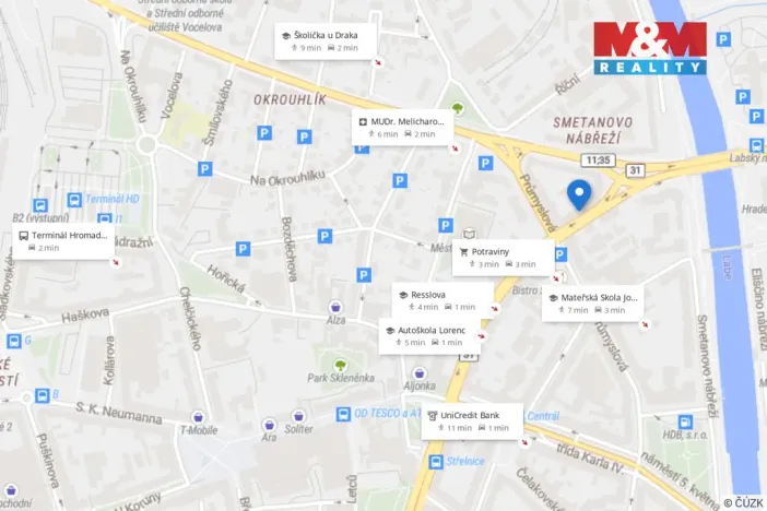 Prodej bytu 3+kk, Hradec Králové, Resslova, 92 m2