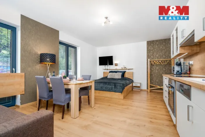 Prodej bytu 1+kk, Vrchlabí - Hořejší Vrchlabí, Horská, 44 m2