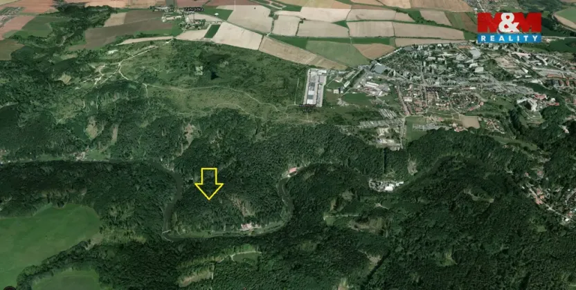 Prodej lesa, Tábor, 16969 m2