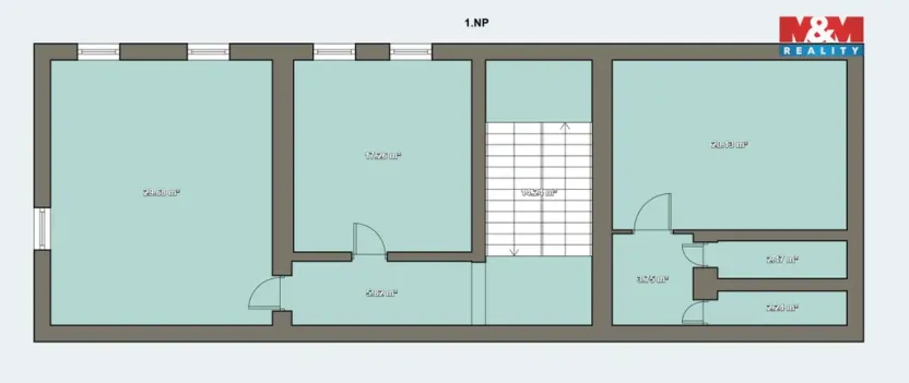 Pronájem skladu, Jirkov, Mostecká, 255 m2