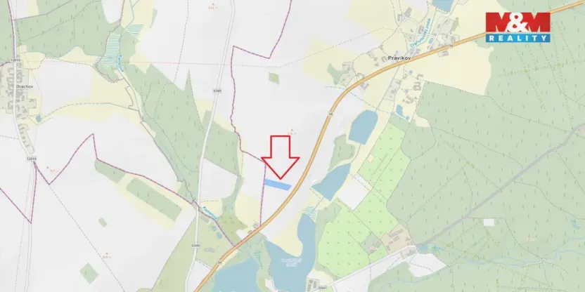 Prodej pole, Kamenice nad Lipou - Pravíkov, 6009 m2