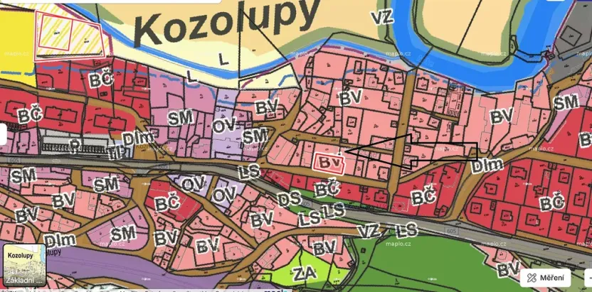 Prodej pozemku, Kozolupy, 700 m2