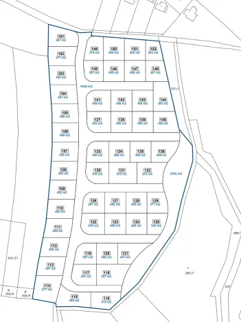 Prodej pole, Klokočná, 636 m2