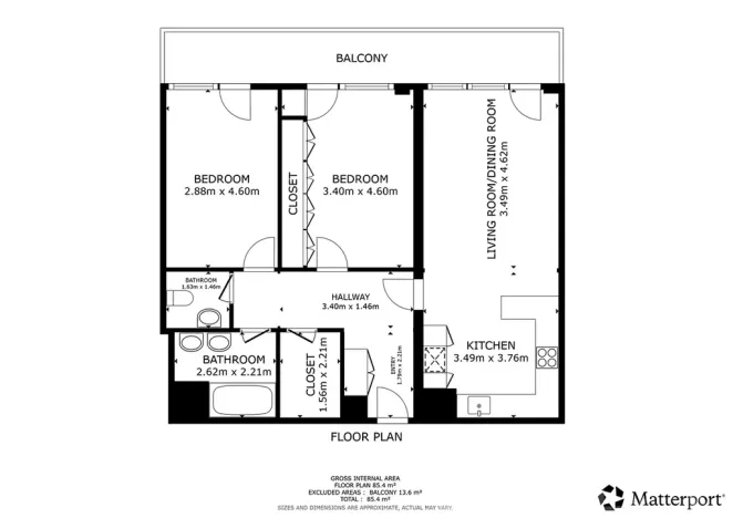Pronájem bytu 3+kk, Praha - Hloubětín, Poděbradská, 86 m2