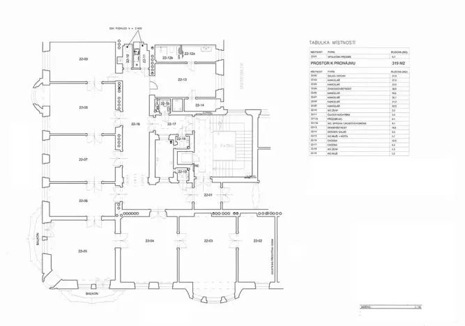 Pronájem kanceláře, Praha - Staré Město, Na Perštýně, 319 m2