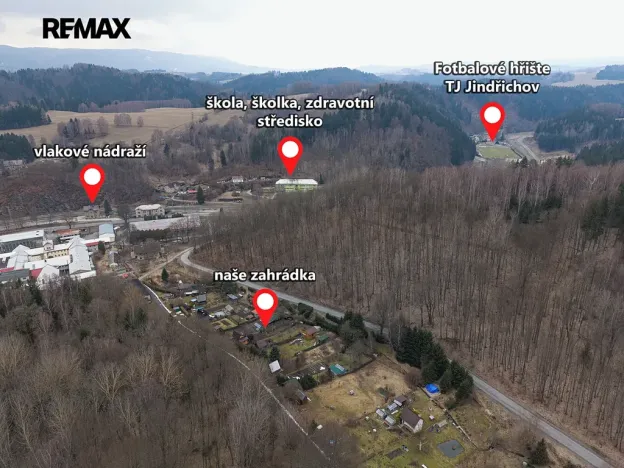 Prodej pozemku pro bydlení, Jindřichov, 1620 m2