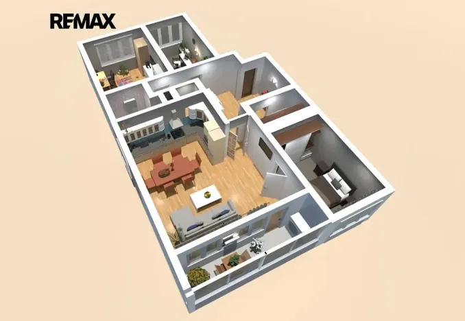 Prodej bytu 4+kk, Praha - Záběhlice, Želivecká, 89 m2