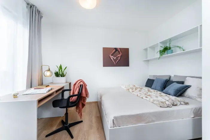 Pronájem bytu 1+kk, Plzeň - Skvrňany, Františka Kováříka, 39 m2