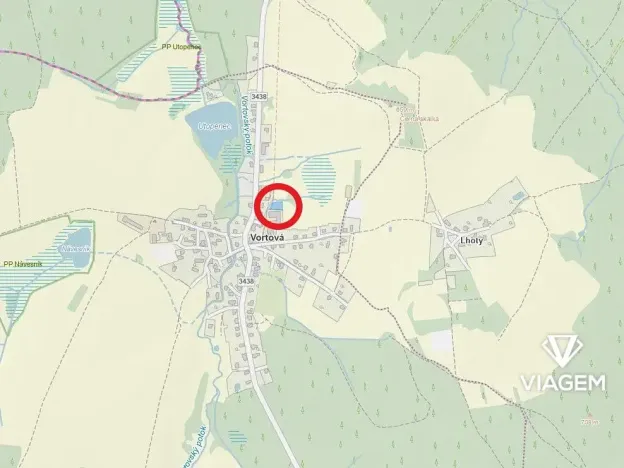 Prodej zahrady, Vortová, 854 m2