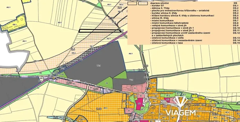 Prodej podílu pole, Tuchoměřice, 3301 m2