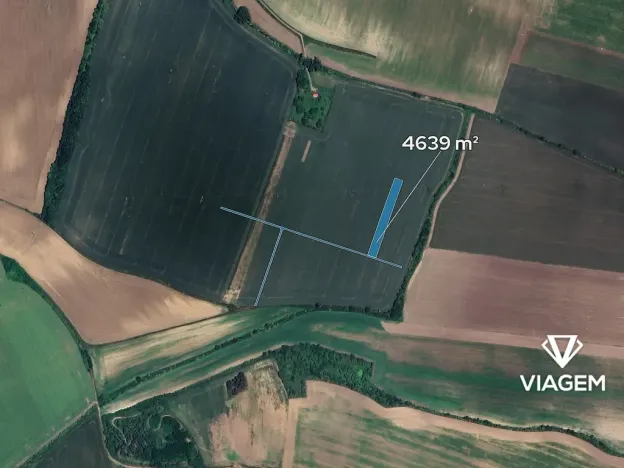 Prodej podílu pole, Tatce, 371 m2