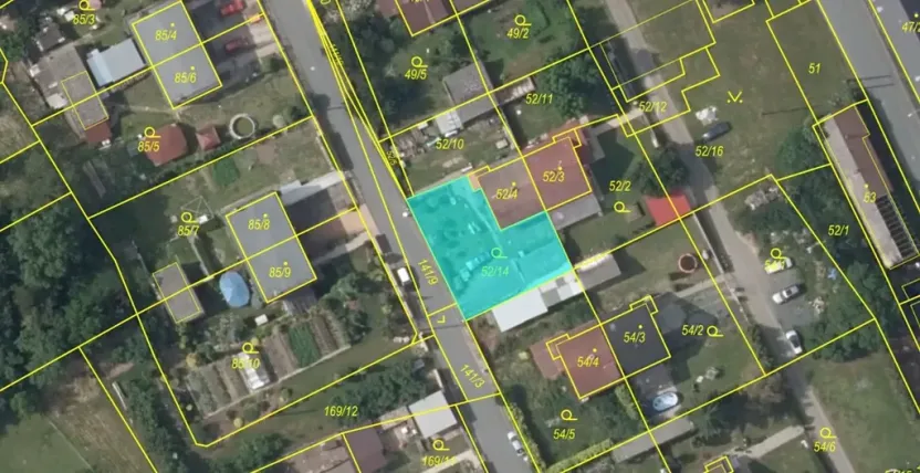 Dražba zahrady, Kutná Hora, 366 m2