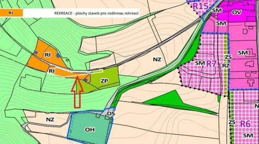 Prodej podílu pozemku pro bydlení, Vinařice, 655 m2