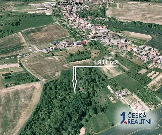 Prodej lesa, Nová Dědina, 1811 m2