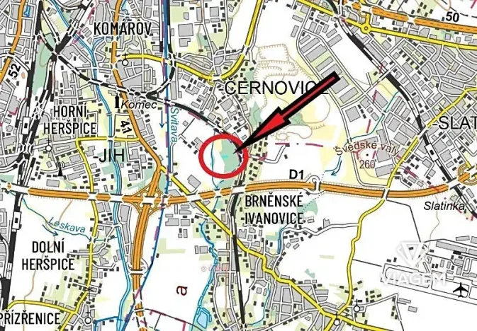 Prodej podílu lesa, Brno, 582 m2