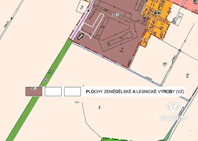 Prodej podílu komerčního pozemku, Dívčí Hrad, 260 m2