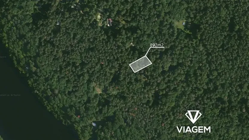 Prodej podílu zahrady, Krňany, 446 m2